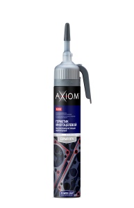 Герметик многоцелевой высокотемпературный RTV (серый) Axiom, 200мл AS205
