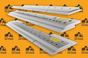 Нож приварной (1 фаска) 2310*15*130 мм (НВ-450 HARDOX) Terex 820