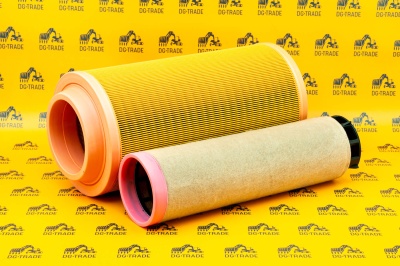 Комплект воздушных фильтров JCB JS (India) 580/12020 + 580/12021 (2)