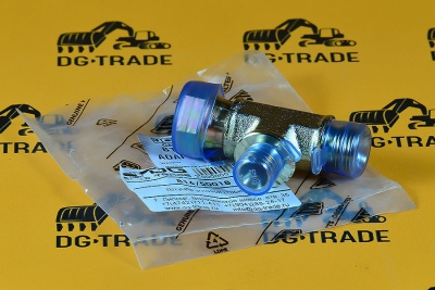 Штуцер угловой (тройник) JCB (Original) 816/50018 (1)